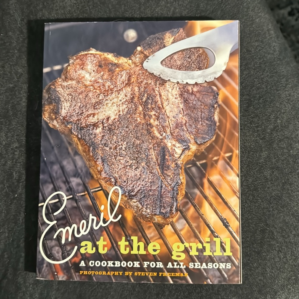 Emeril at the grill-a cookbook for all seasons. 248 pgs. In excellent condition